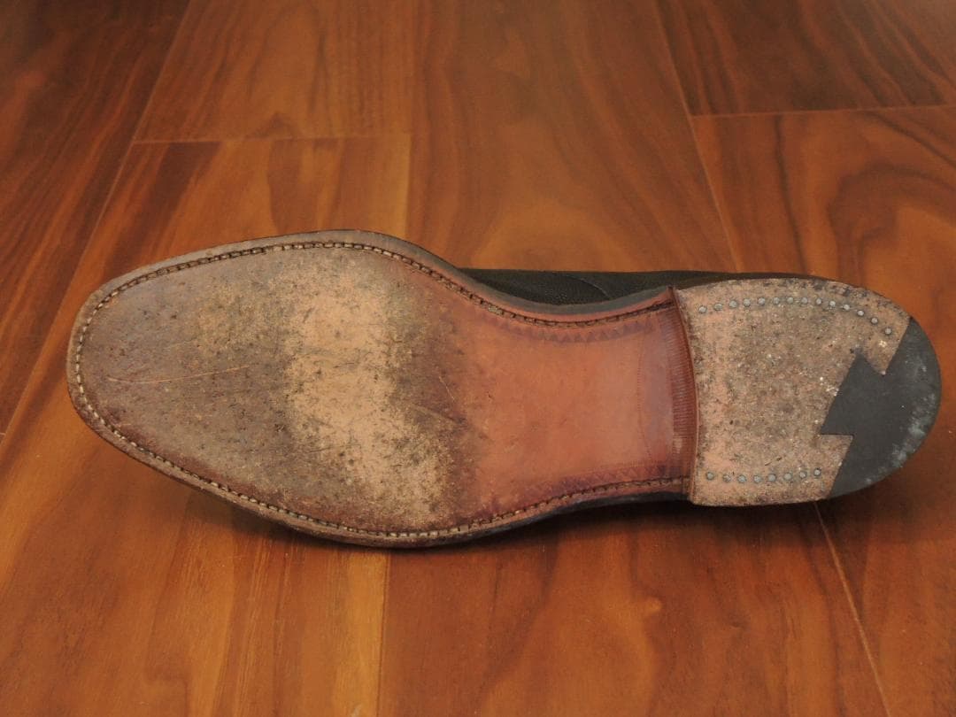 極上品　名店T.ROGERSON & SONS別注　極上カーフ　8　サージェント