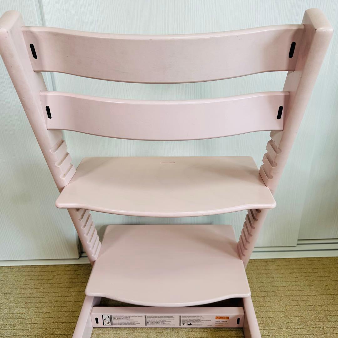 STOKKE ストッケ トリップトラップ ベビーチェア ピンク シリアル5
