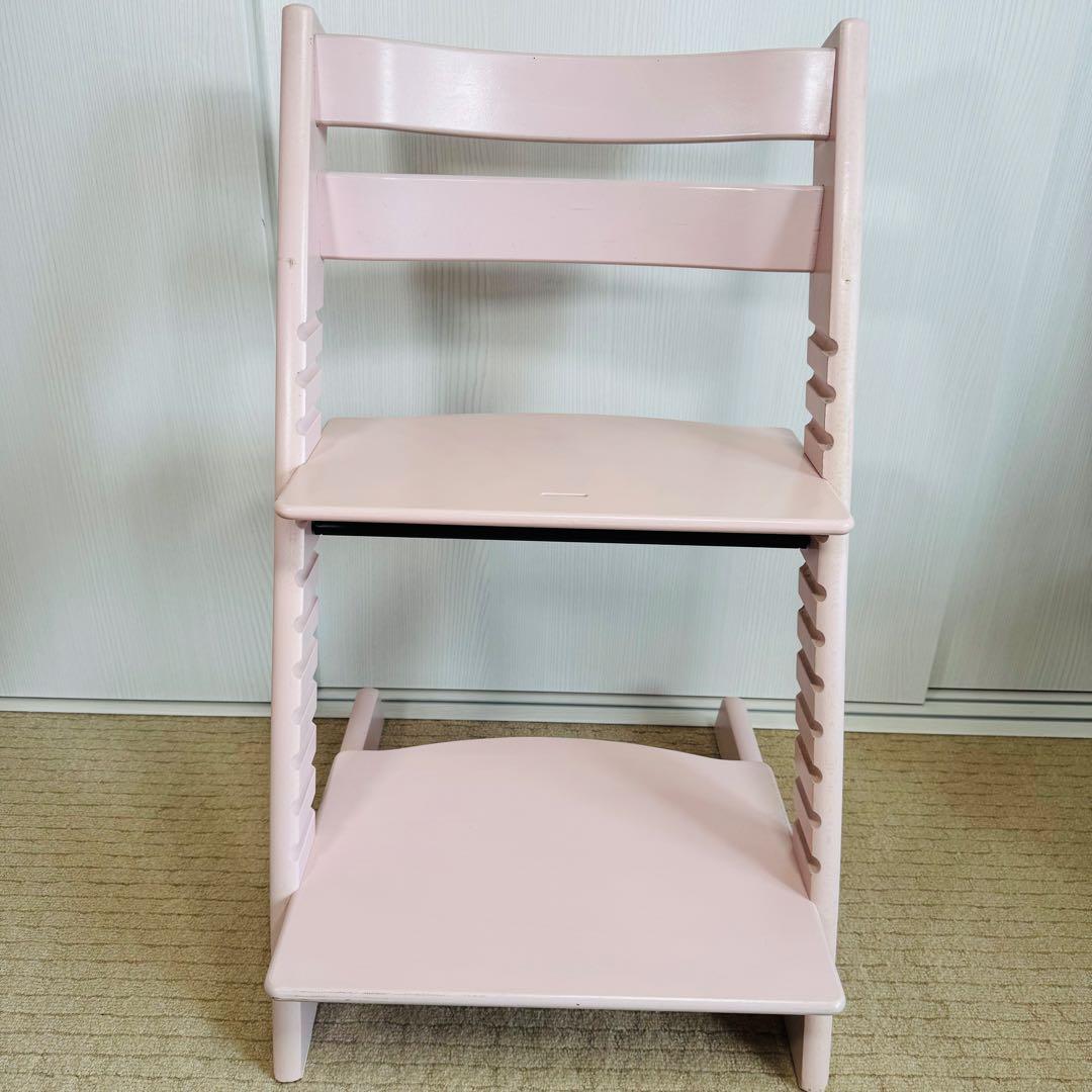 STOKKE ストッケ トリップトラップ ベビーチェア ピンク シリアル5