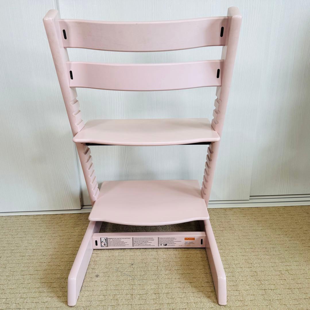 STOKKE ストッケ トリップトラップ ベビーチェア ピンク シリアル5