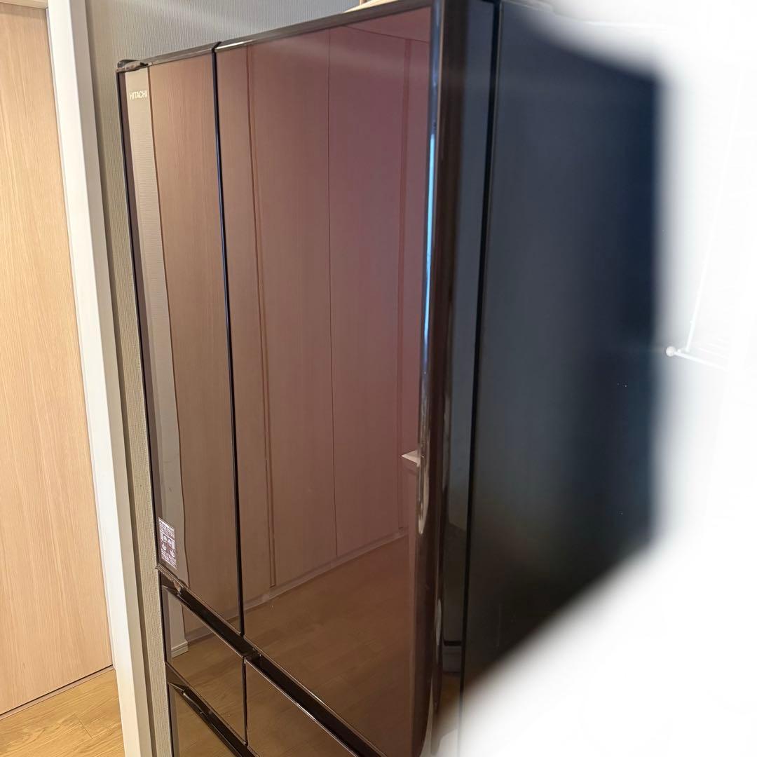 売り切り最安　日立 冷凍冷蔵庫 505L大容量　製氷機能　真空チルド付　観音開き