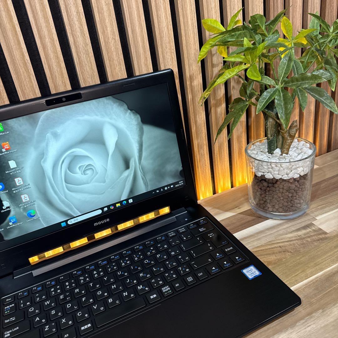 準美品‼️Mouse☘️最高峰i7☘SSD512GB☘️フルHD☘ノートパソコン