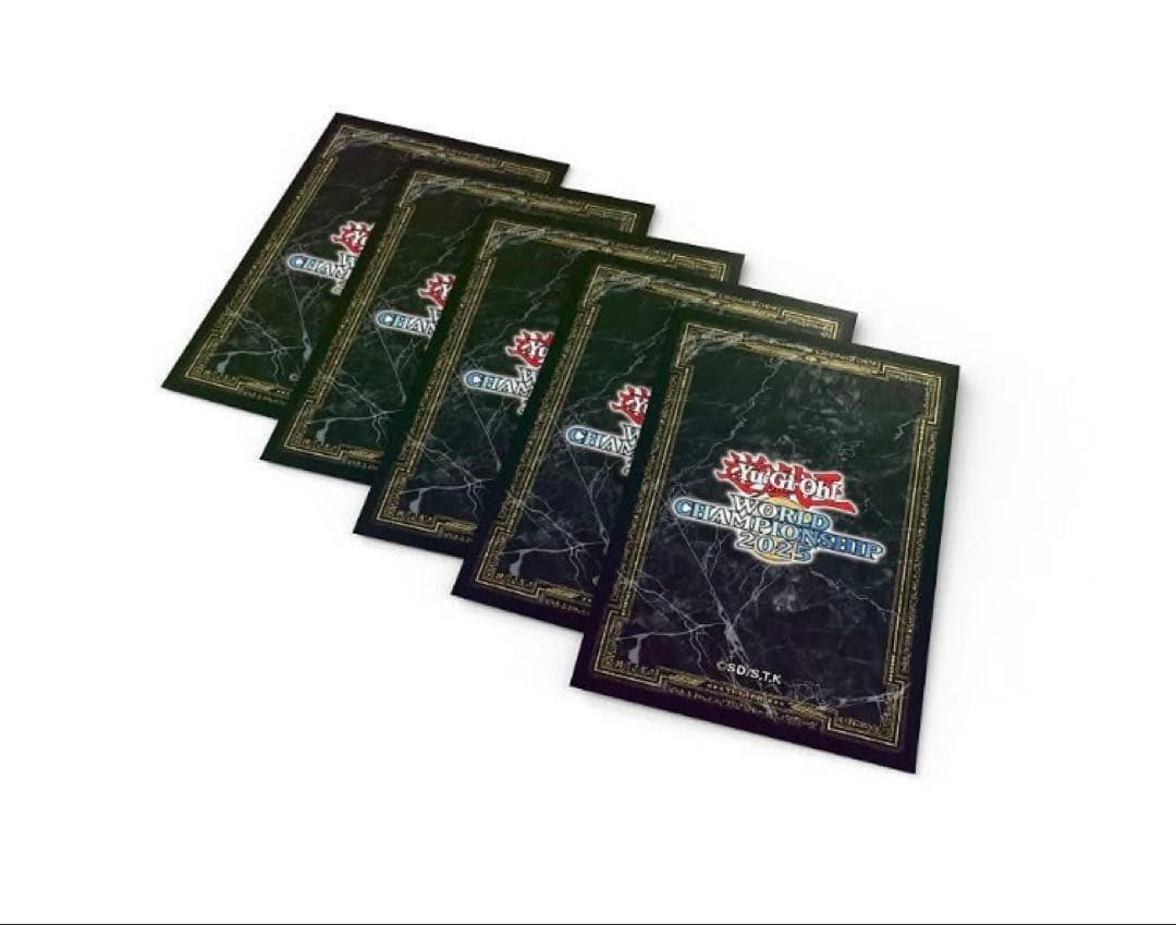 りゅー様 WCS2025 パリ デュエルセットのスリーブ黒 未開封