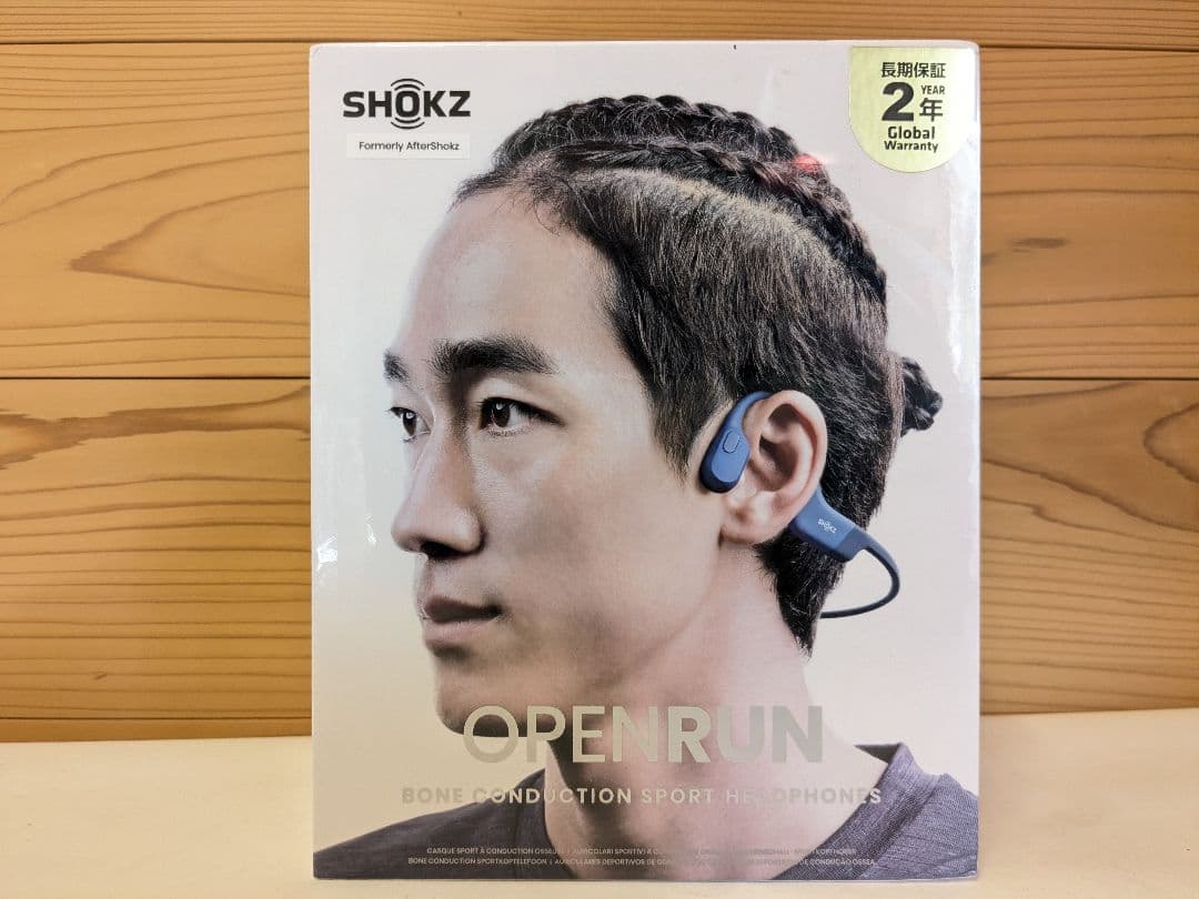 【未開封】Shokz OpenRun 骨伝導イヤホン SKZ-EP-000005