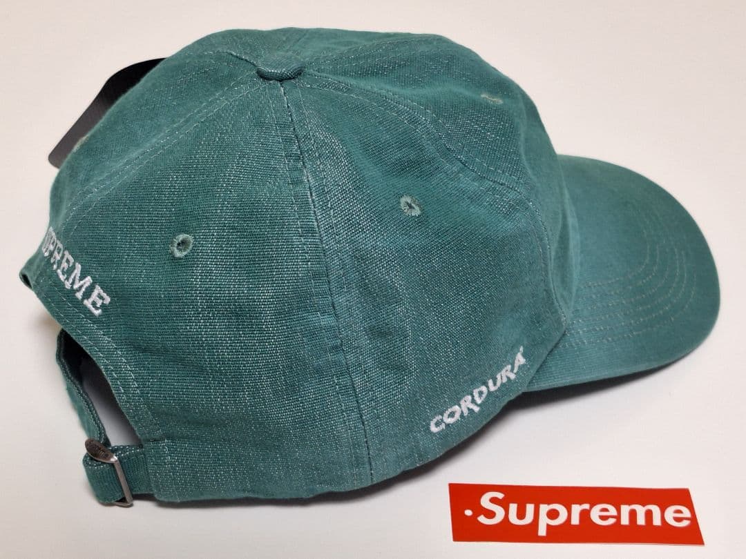 新品　Supreme　Cordura　S Logo　6-Panel　\"Green