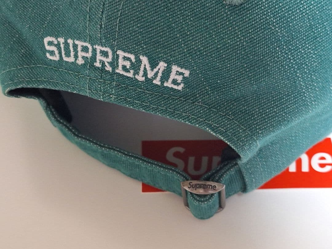 新品　Supreme　Cordura　S Logo　6-Panel　\"Green