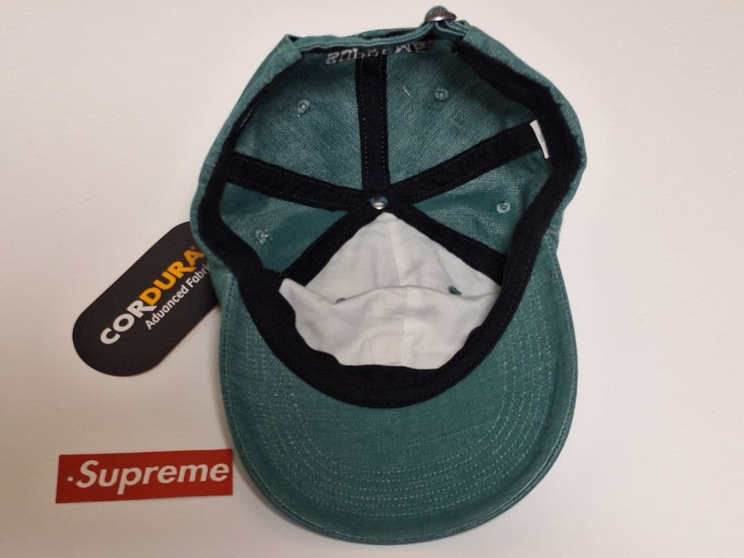 新品　Supreme　Cordura　S Logo　6-Panel　\"Green