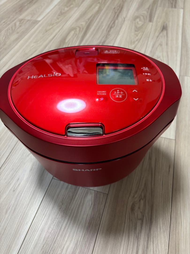 ホットクック 2.4L KN-HW24G-R 赤 レッド SHARP