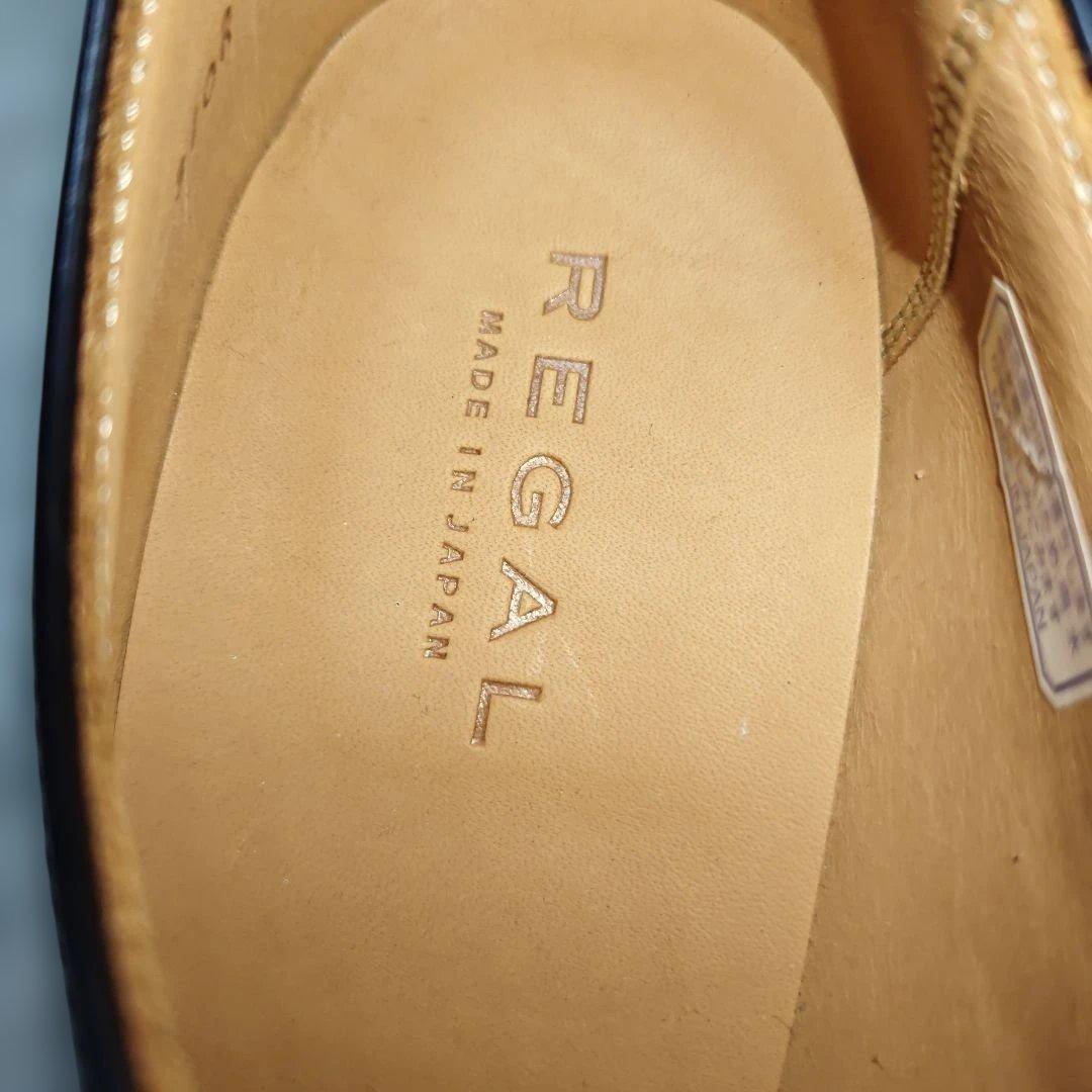 REGAL 810R 26 1/2 ブラック B品 外羽根 プレーントゥ 日本製