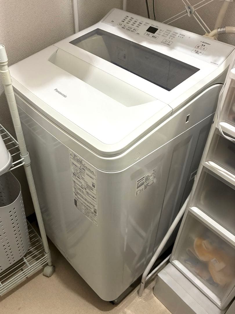 パナソニック洗濯機　9kg NA-FA90H9 2021年製