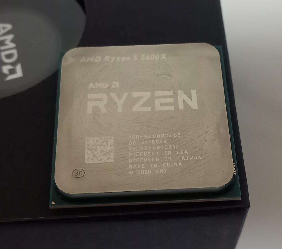 AMD Ryzen 5 5600X、MSI B550 GAMING PLUS