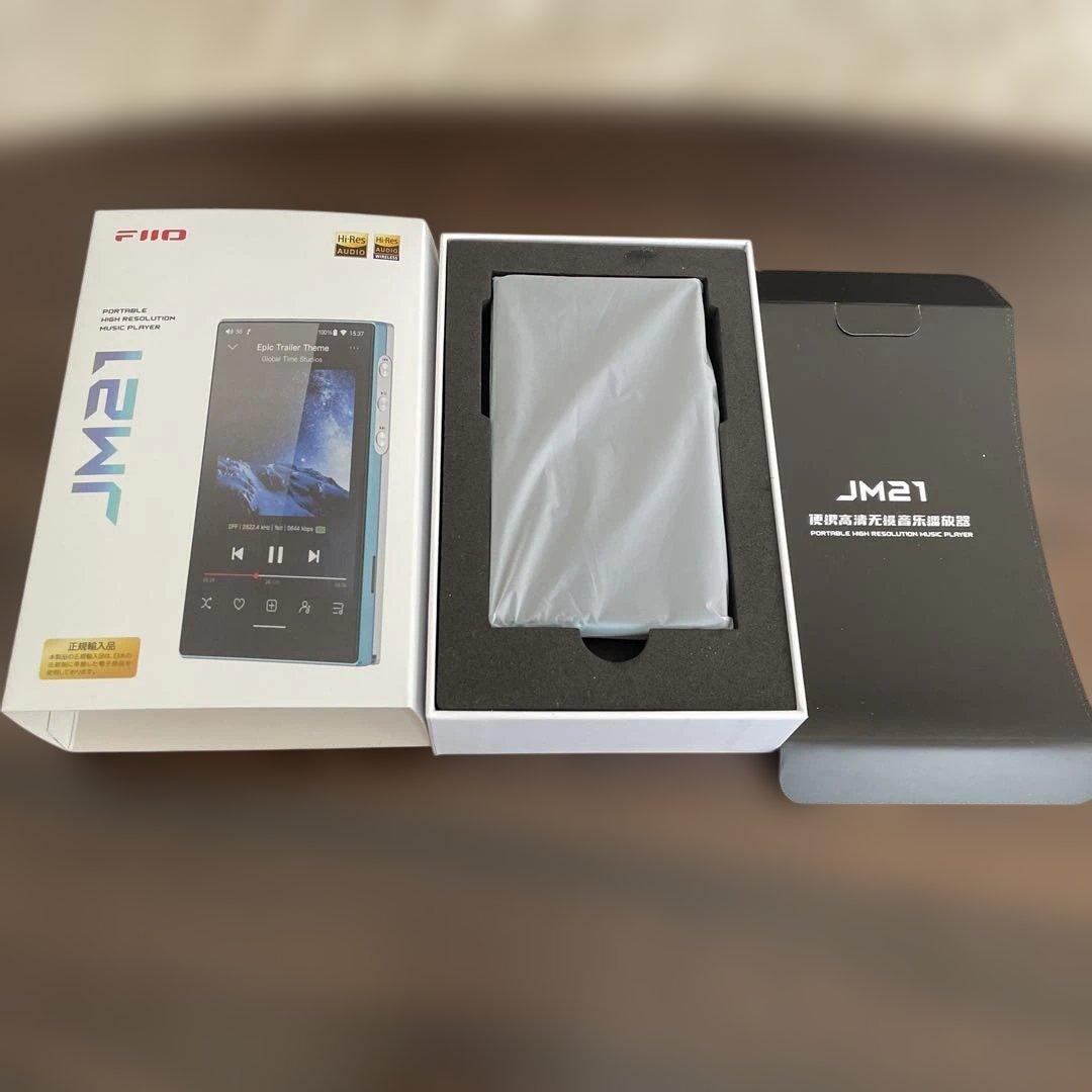 【国内正規代理店品】FIIO JM21ブルー + SK-JM21ブルー専用セット