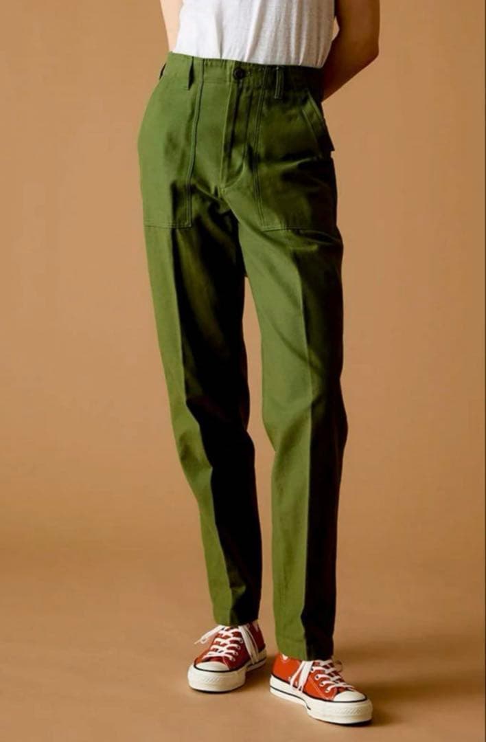 美品 早い者勝ち！ シンゾーン ベイカーパンツ 38 カーキ