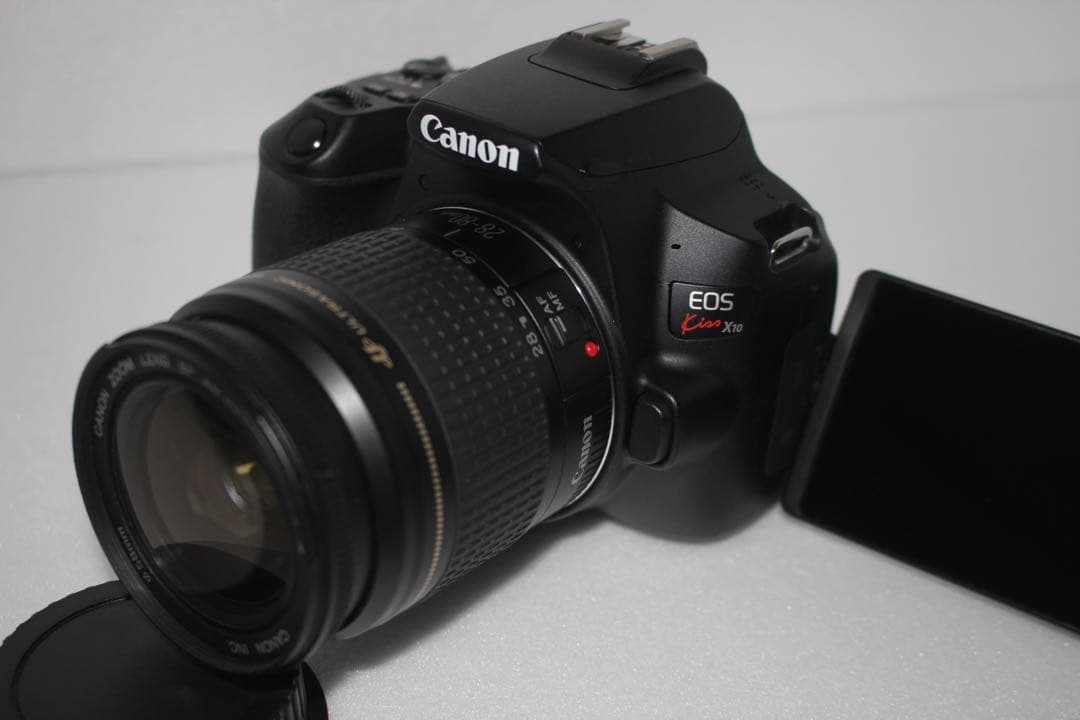 保証付き☆デジタル一眼レフカメラ☆canon kiss x10 標準レンズセット