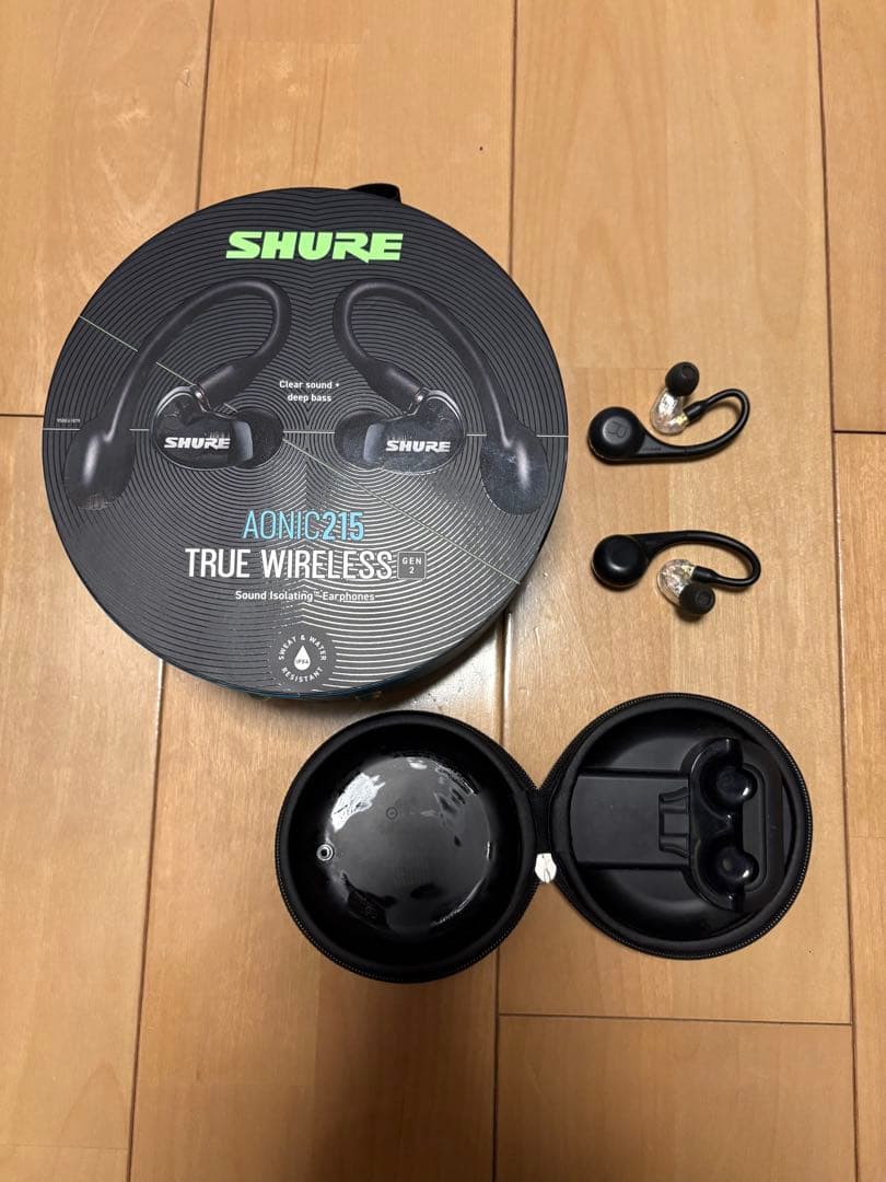 【ジャンク扱い】　SHURE AONIC 215 ワイヤレスイヤホン　se215