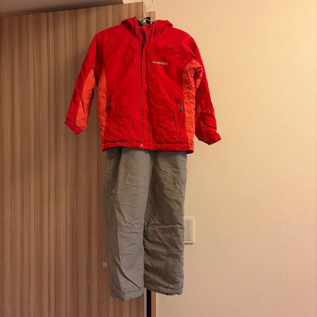 mont-bell スキーウェア上下セット　140cm