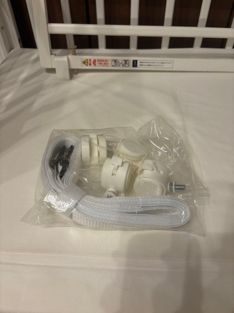 値下げしました❣️美品yamatoya大和屋そいねーるミニホワイト専用マットレス付