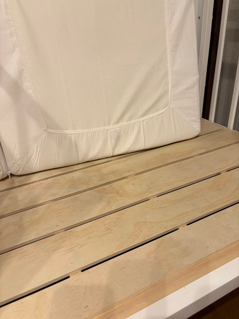 値下げしました❣️美品yamatoya大和屋そいねーるミニホワイト専用マットレス付