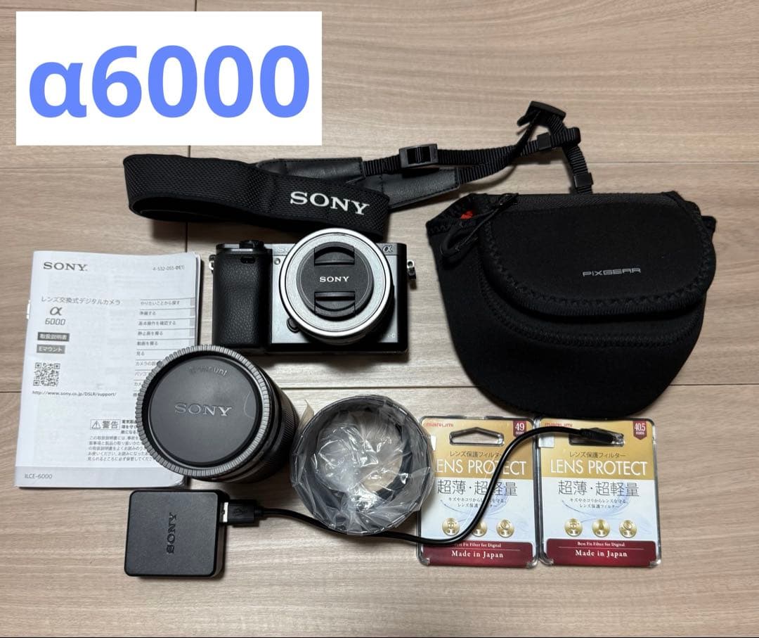 SONY α6000 ミラーレス一眼カメラ 本体