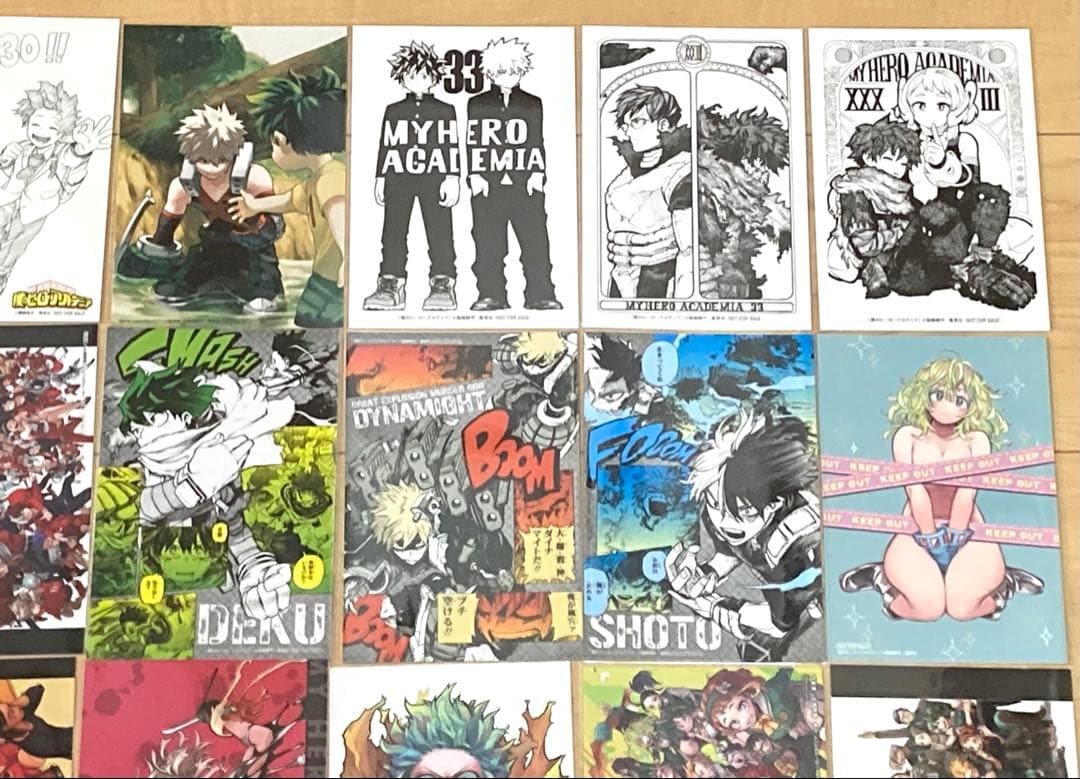 僕のヒーローアカデミア 単行本 店舗特典まとめ売りセット