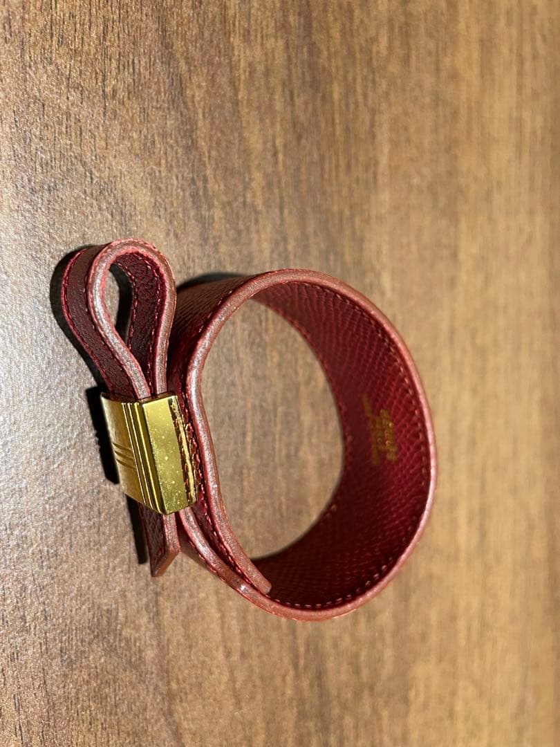 期間限定お値下げ　エルメス　レザーブレスレット　アルテミス