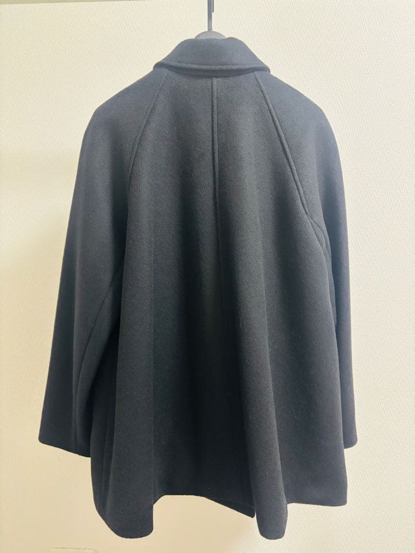 極美品⭐︎ロートレアモン　ネオアルティウールショートコート　ピーコート　36 黒