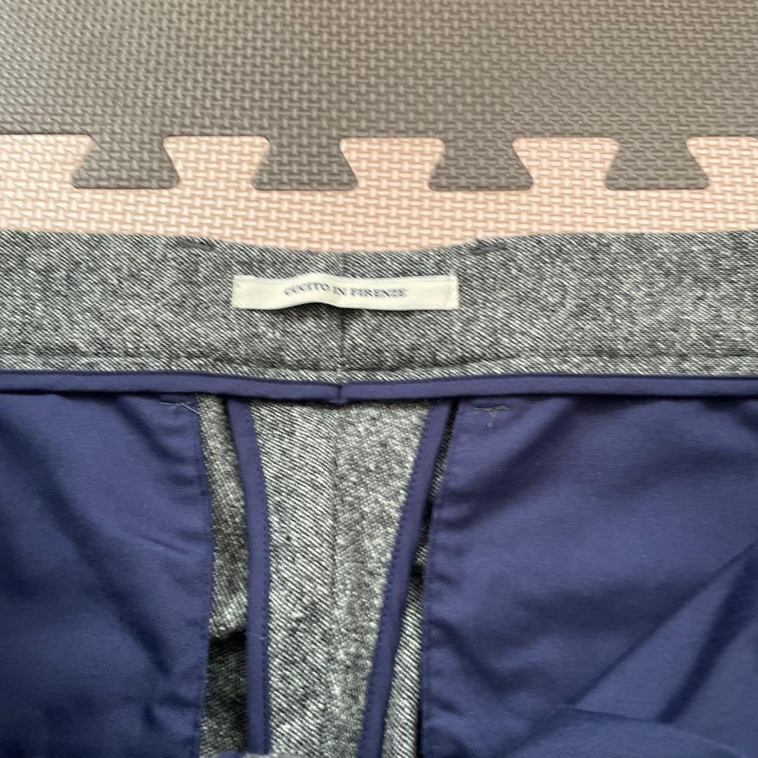 美品 ジャブスアルキヴィオ マサッチョ 46 グレイ ミックスファブリック