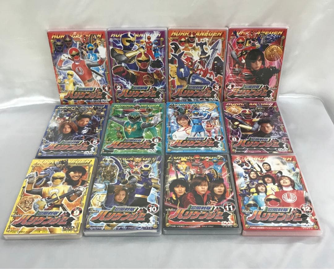 忍風戦隊ハリケンジャー 通常版 全12巻セット