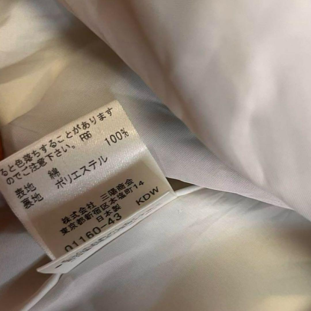 38【バーバリーブルーレーベル】ウエストリボンフレアワンピース 白黒チェック総柄