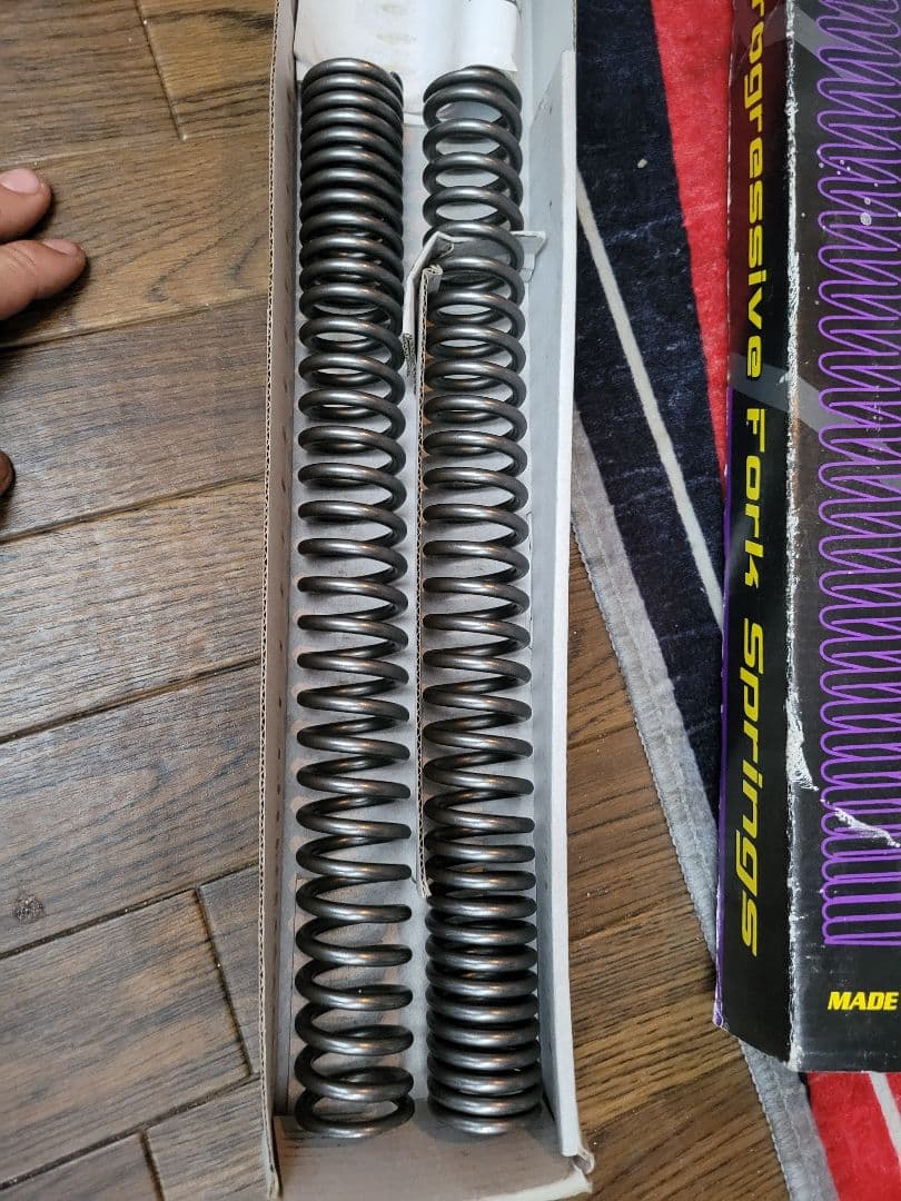 ハイパープロ　VTR250　フロントスプリング　ダブルレート　ホンダ