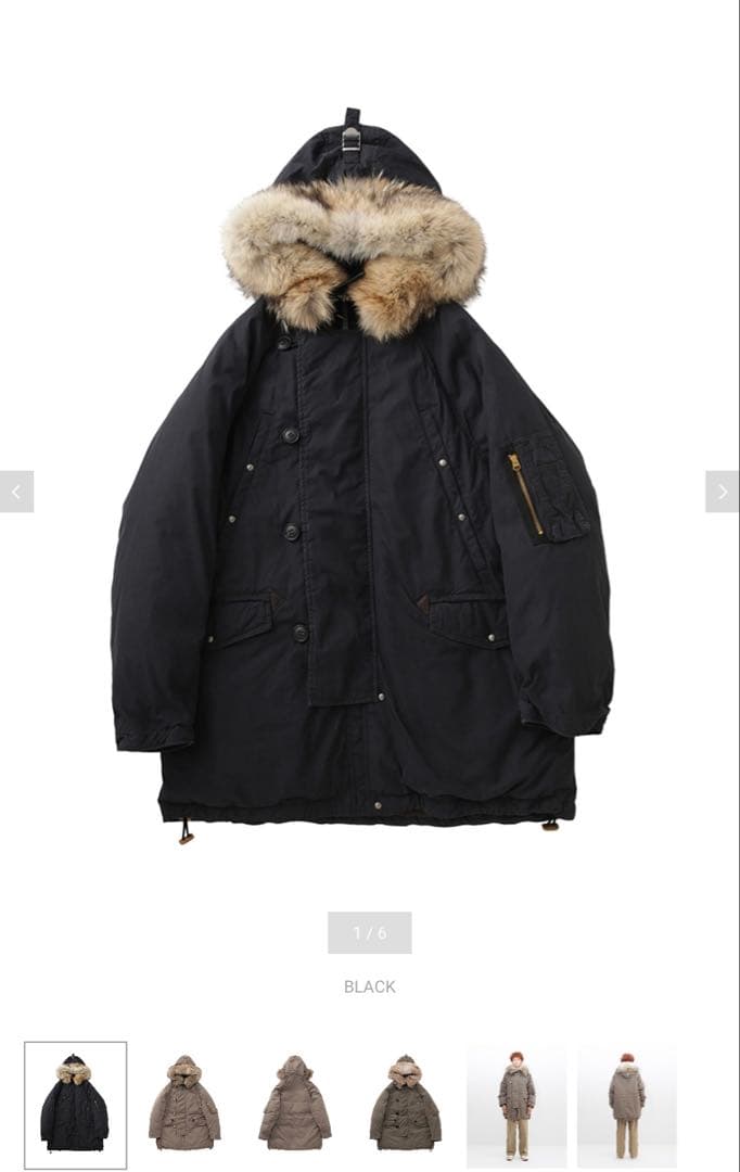 ジャケット・アウター VISVIM 25AW VALDEZ DOWN COAT BLACK 4