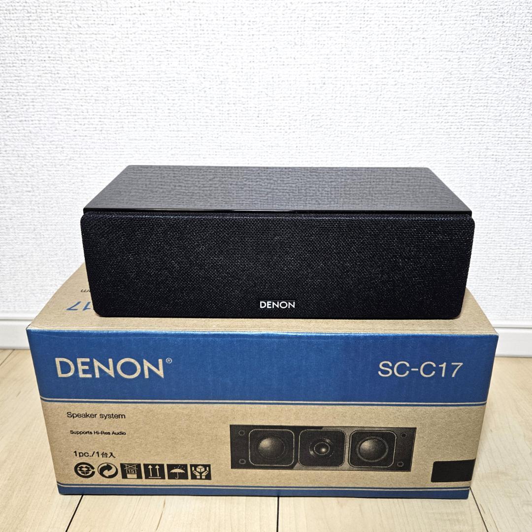 新品 保証有 デノン SC-C17 センタースピーカー ハイレゾ対応