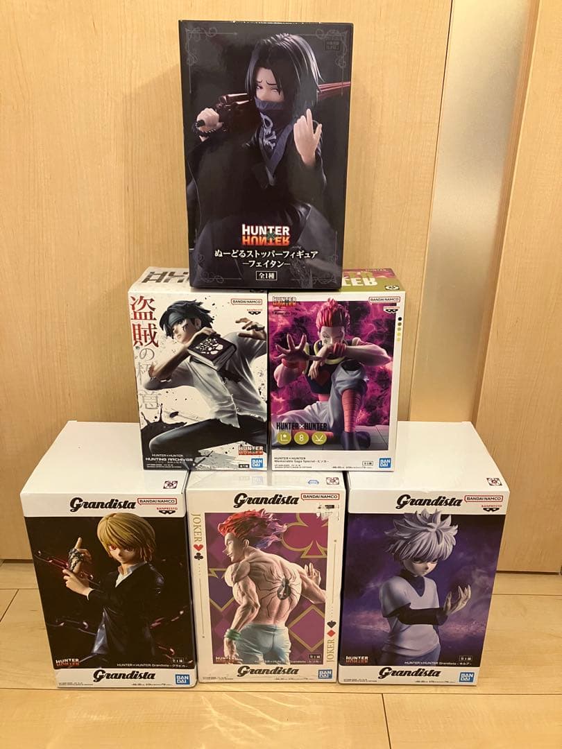 HUNTER x HUNTER Grandista他フィギュアセット フェイタン