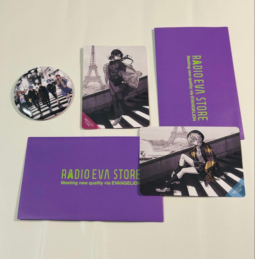 エヴァンゲリオン RADIO EVA トレーディングカード 缶バッジ 第5弾