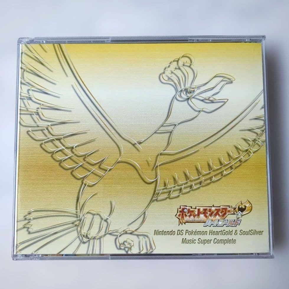 ニンテンドーDS「ポケモン ハートゴールド&ソウルシルバー」サントラ CD