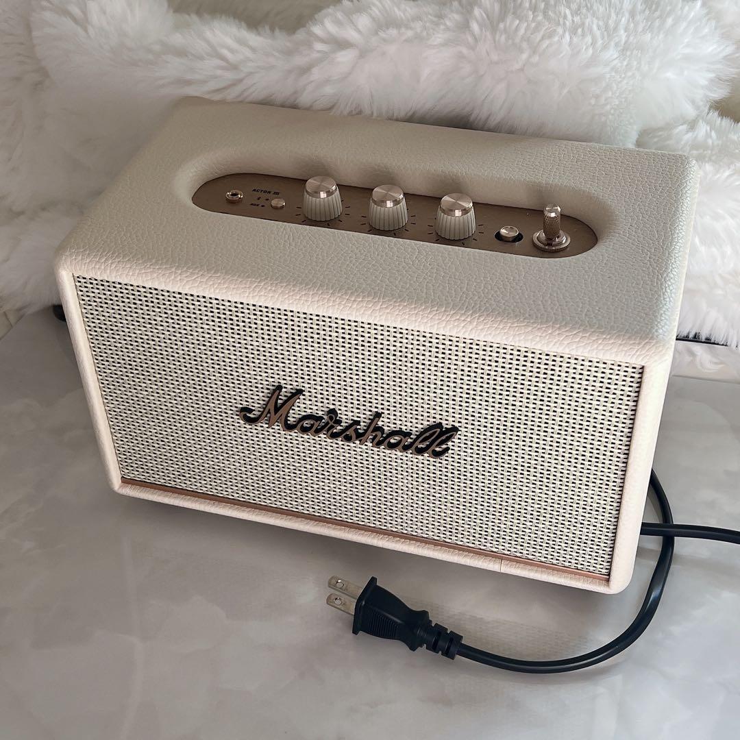 Marshall ワイヤレススピーカー Acton III クリーム