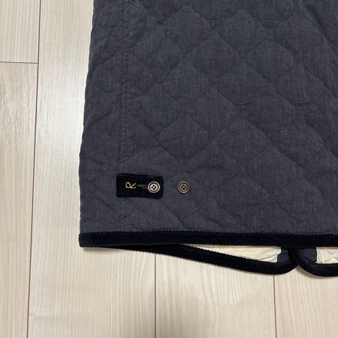 45R キルティング　ベスト　サイズ4 チャコールグレー　美品