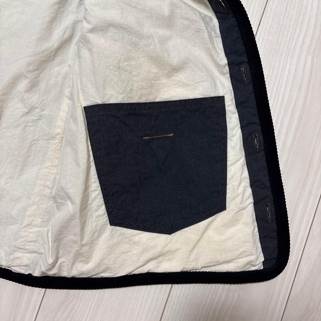 45R キルティング　ベスト　サイズ4 チャコールグレー　美品