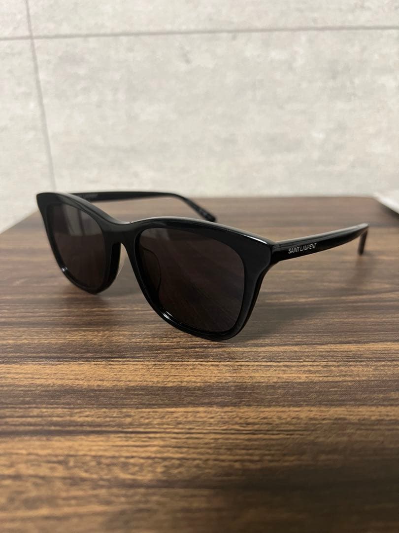SAINT LAURENT サングラス578K ダークグレー系レンズ