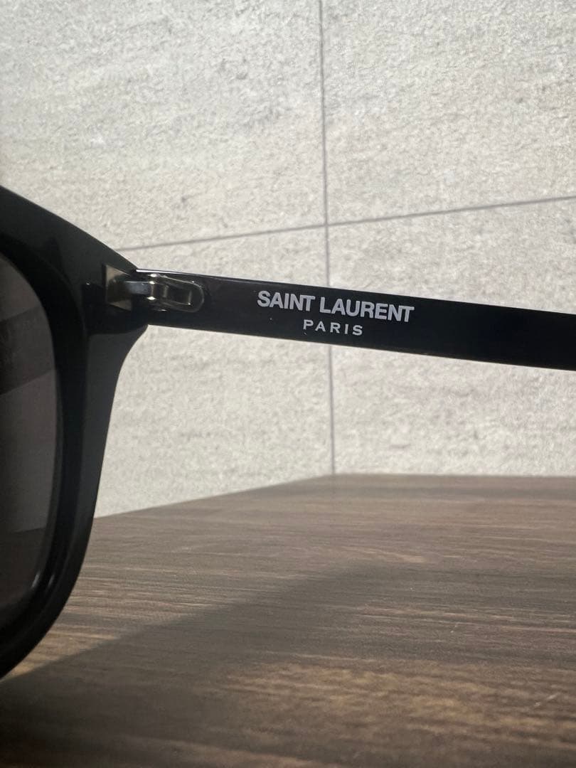 SAINT LAURENT サングラス578K ダークグレー系レンズ
