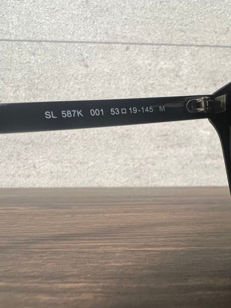 SAINT LAURENT サングラス578K ダークグレー系レンズ