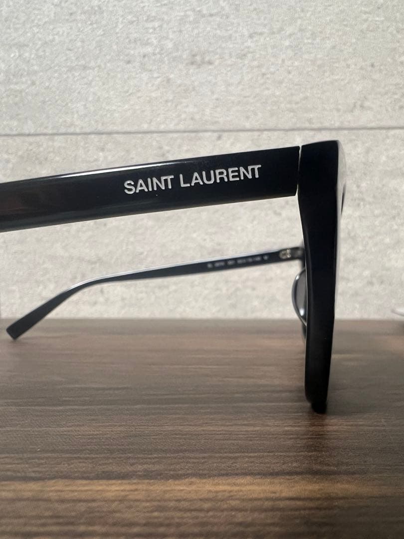 SAINT LAURENT サングラス578K ダークグレー系レンズ