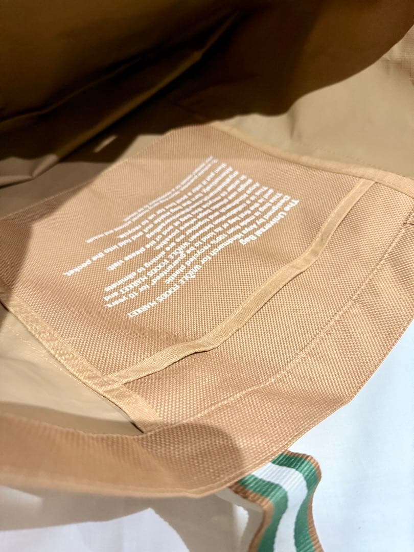 ホールフーズとアニヤのコラボエコバッグ