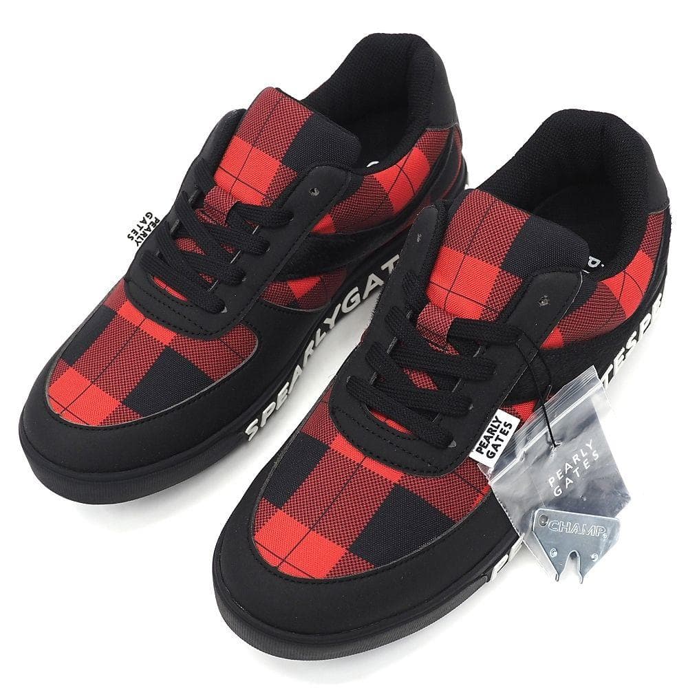 L06141 新品 PEARLY GATES ゴルフシューズ：25cm