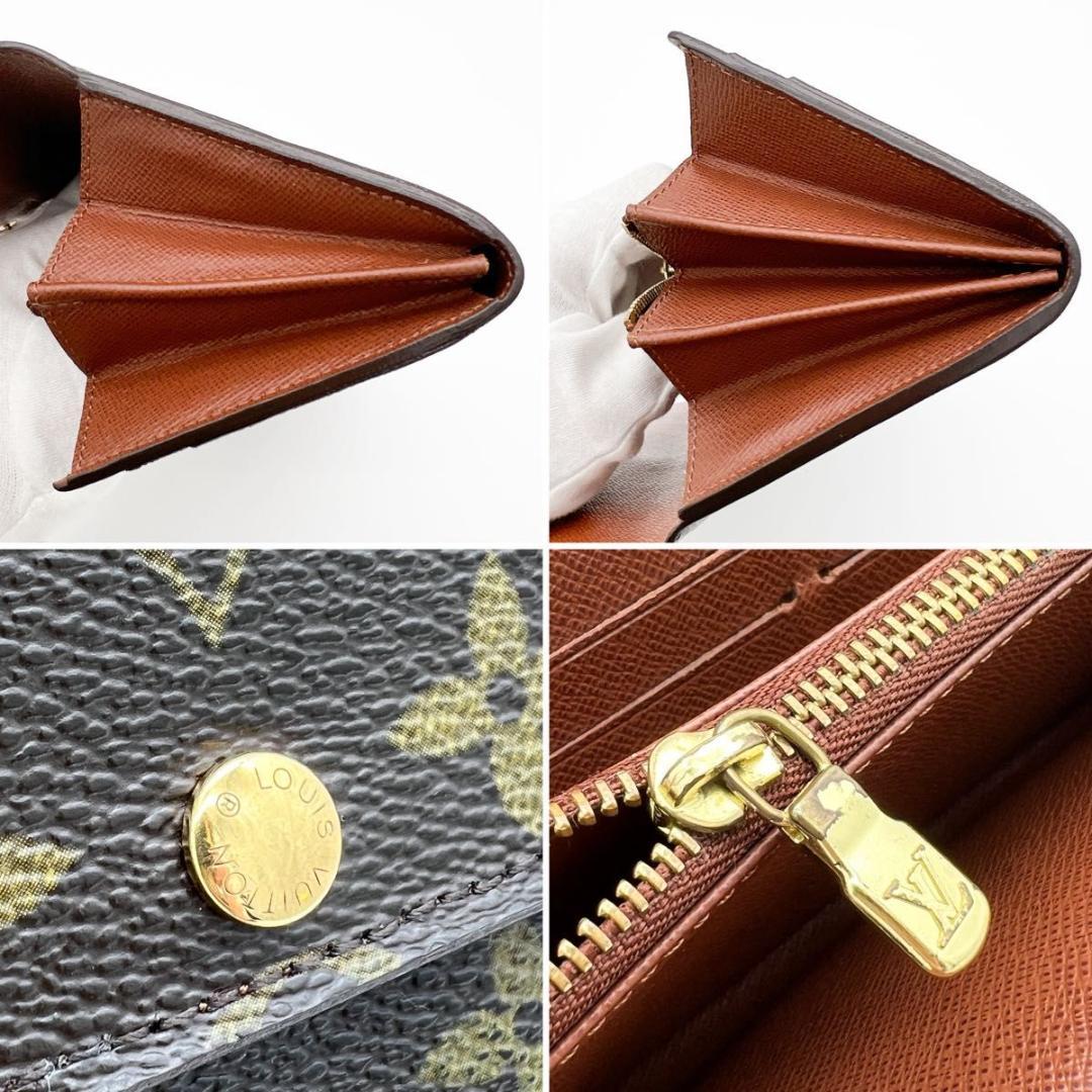 【美品】ヴィトン モノグラム ポルトフォイユ サラ 長財布 M61734