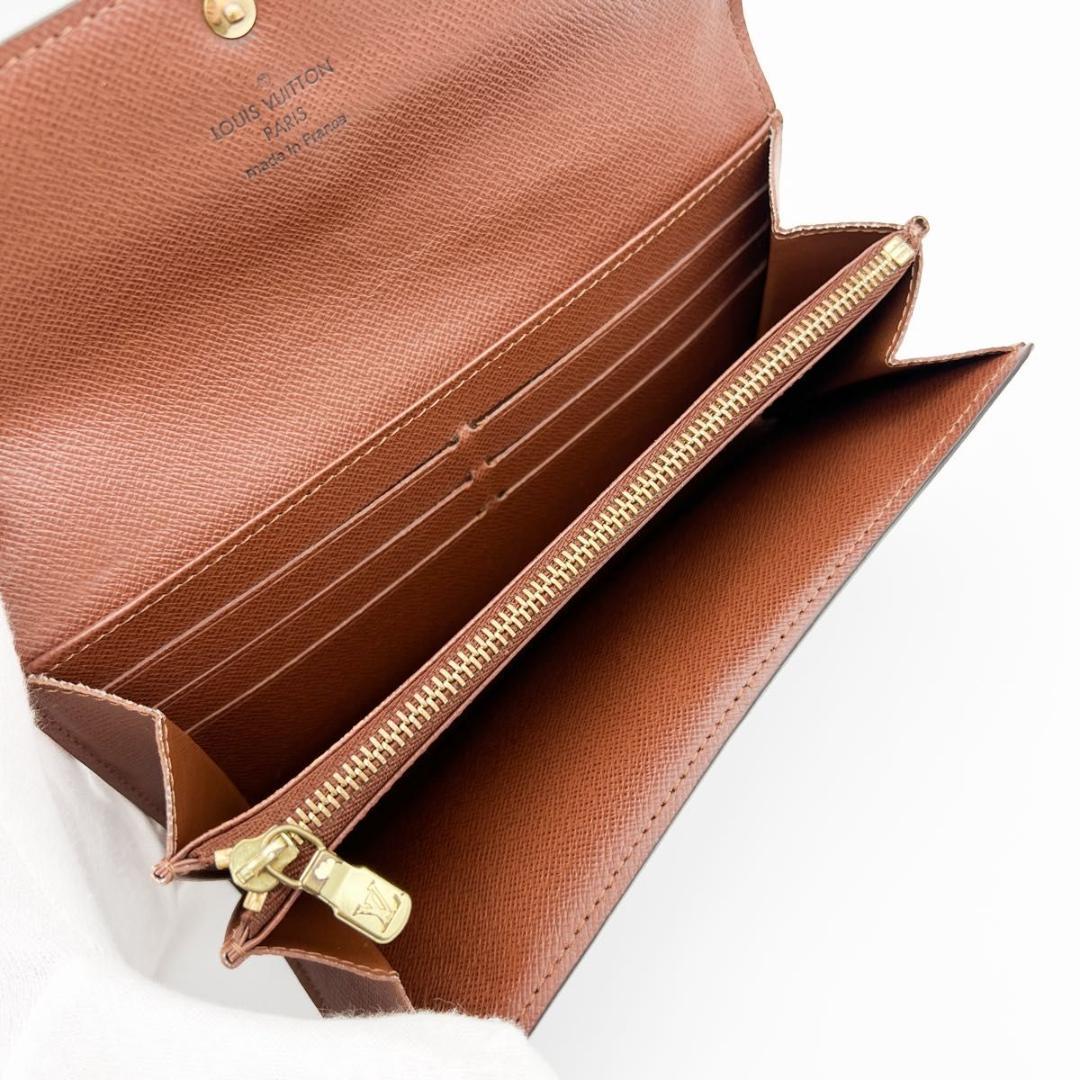 【美品】ヴィトン モノグラム ポルトフォイユ サラ 長財布 M61734