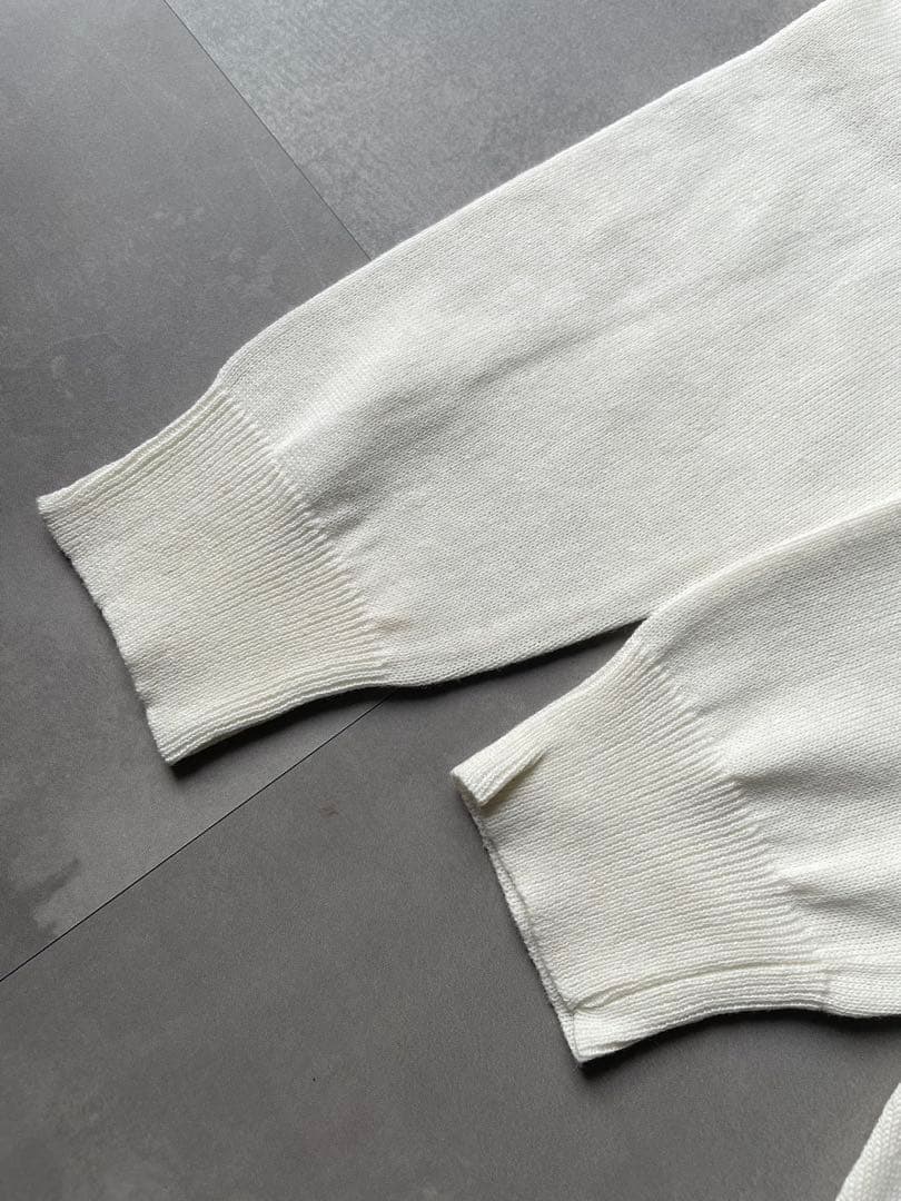 新品完売★ビアズリーチュニック花立体レースカットソーゆったりニット ワンピー