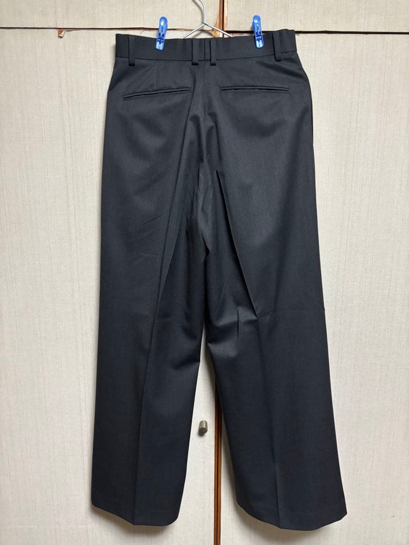 SUPER140 3TUCK BAGGY TROUSERS .14サイズ1