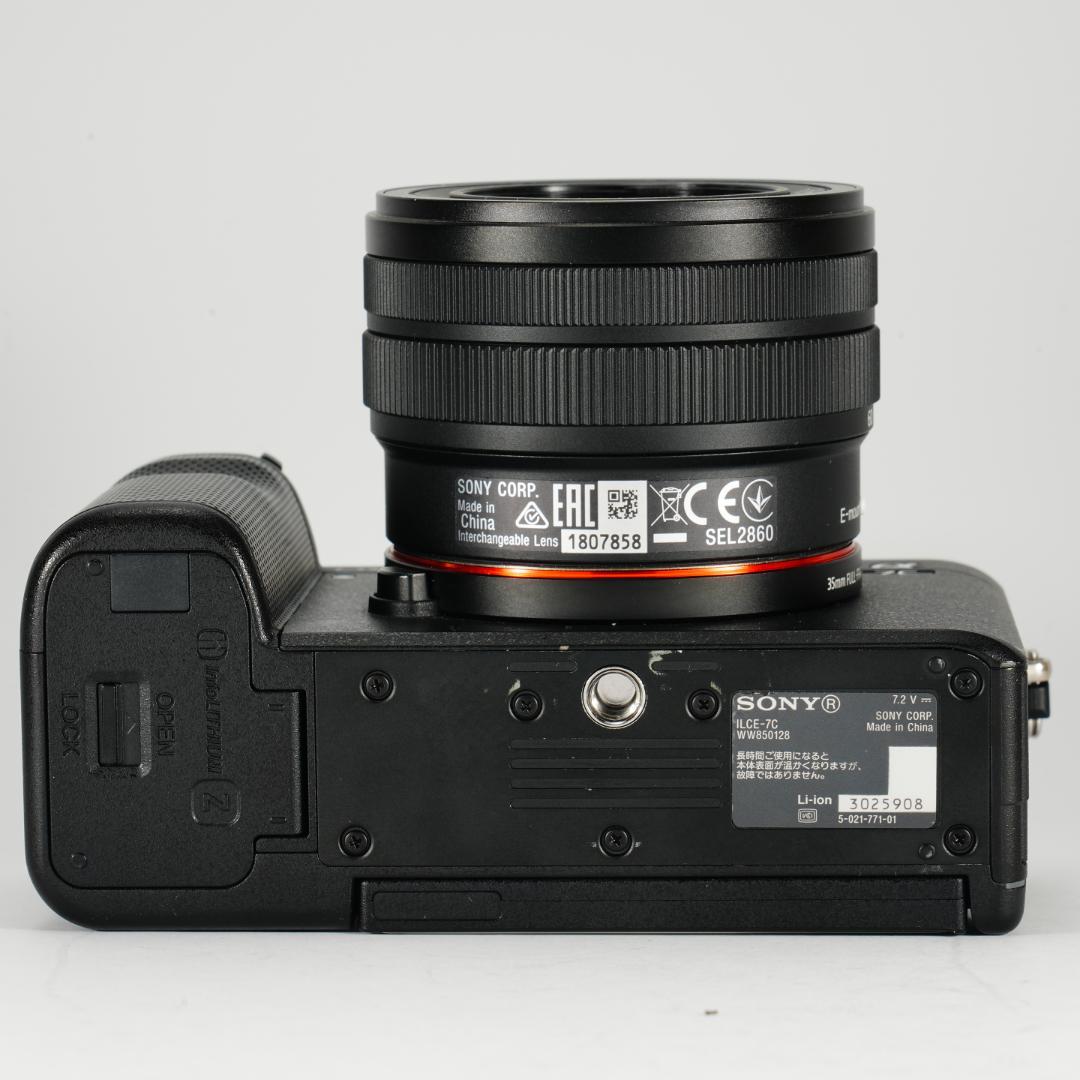 1201回/SONY α7C完全セット/64G/制限解除/即撮影 SEL2860