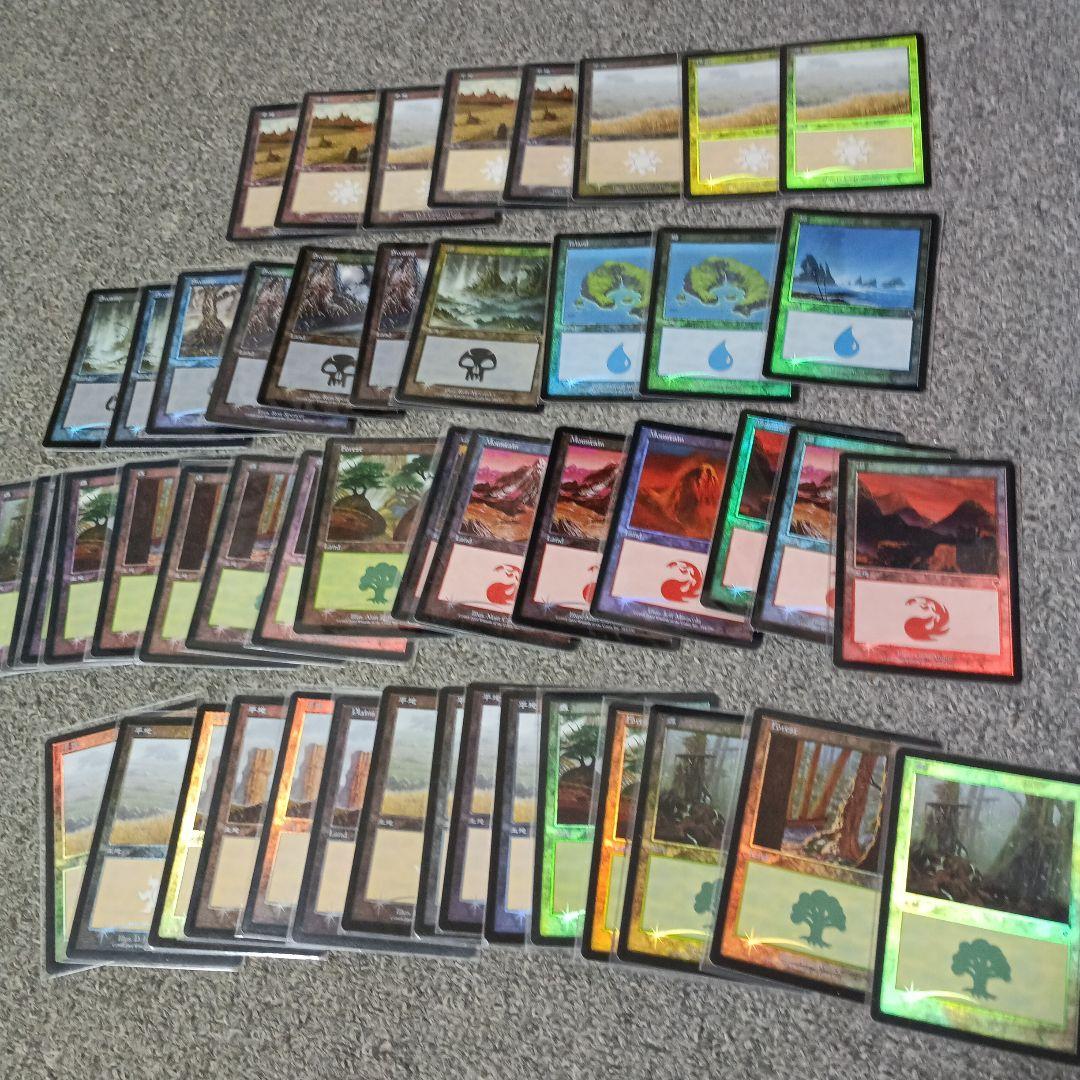 ＭＴＧ　特価　旧枠土地foil インベイジョン　50枚前後